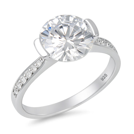 Silver CZ Ring