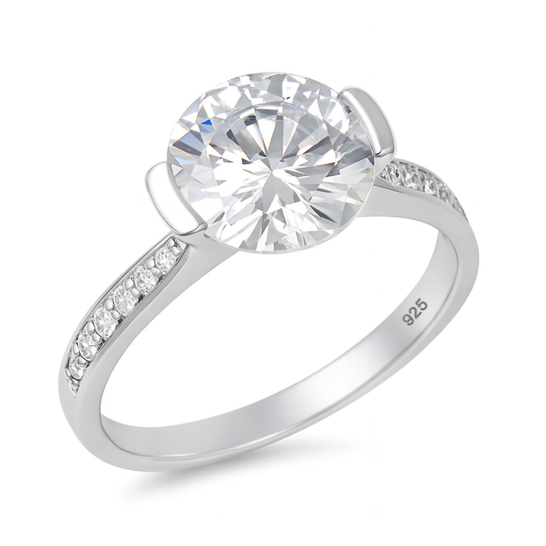 Silver CZ Ring