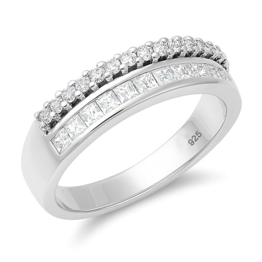Silver CZ Ring