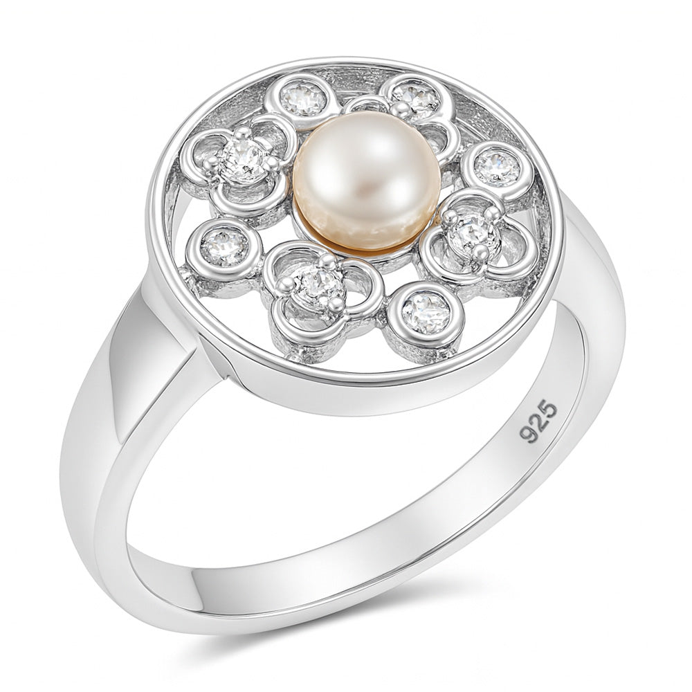 Silver CZ Ring