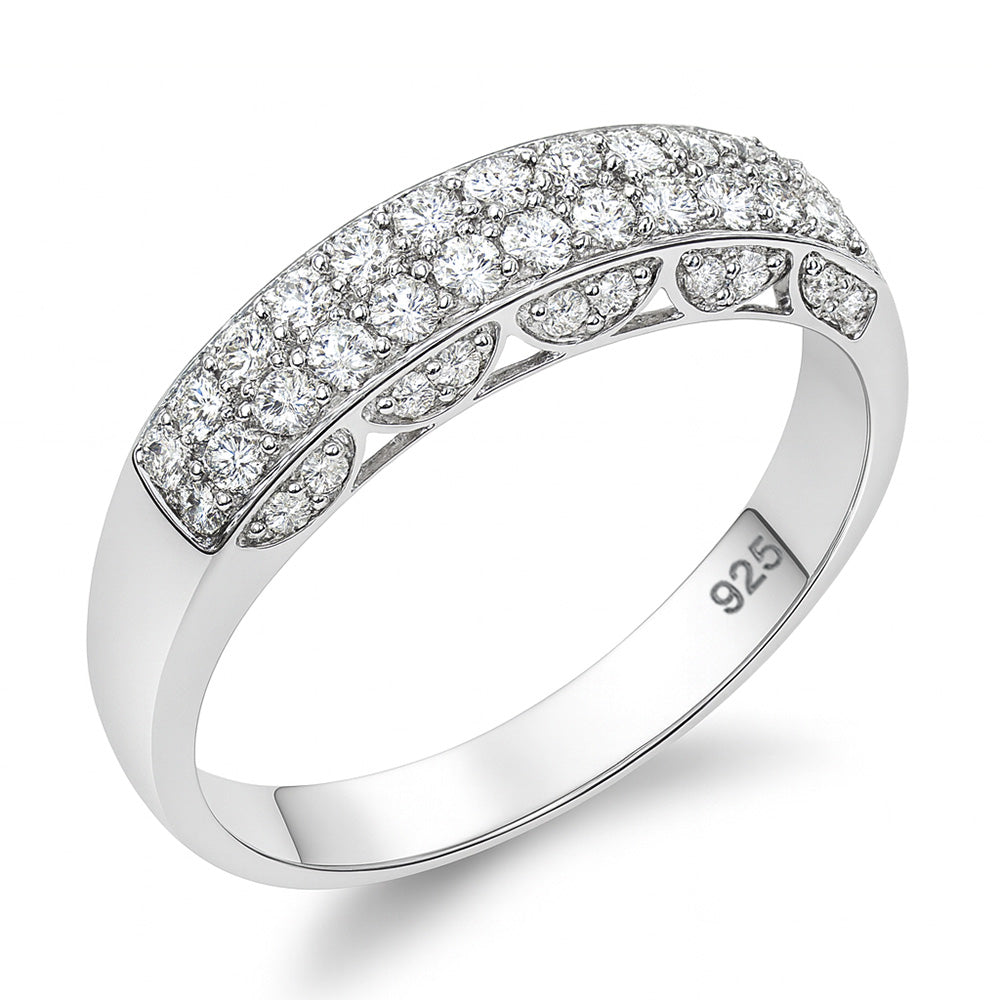 Silver CZ Ring