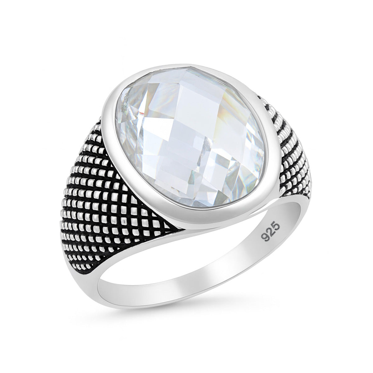 Silver CZ Ring