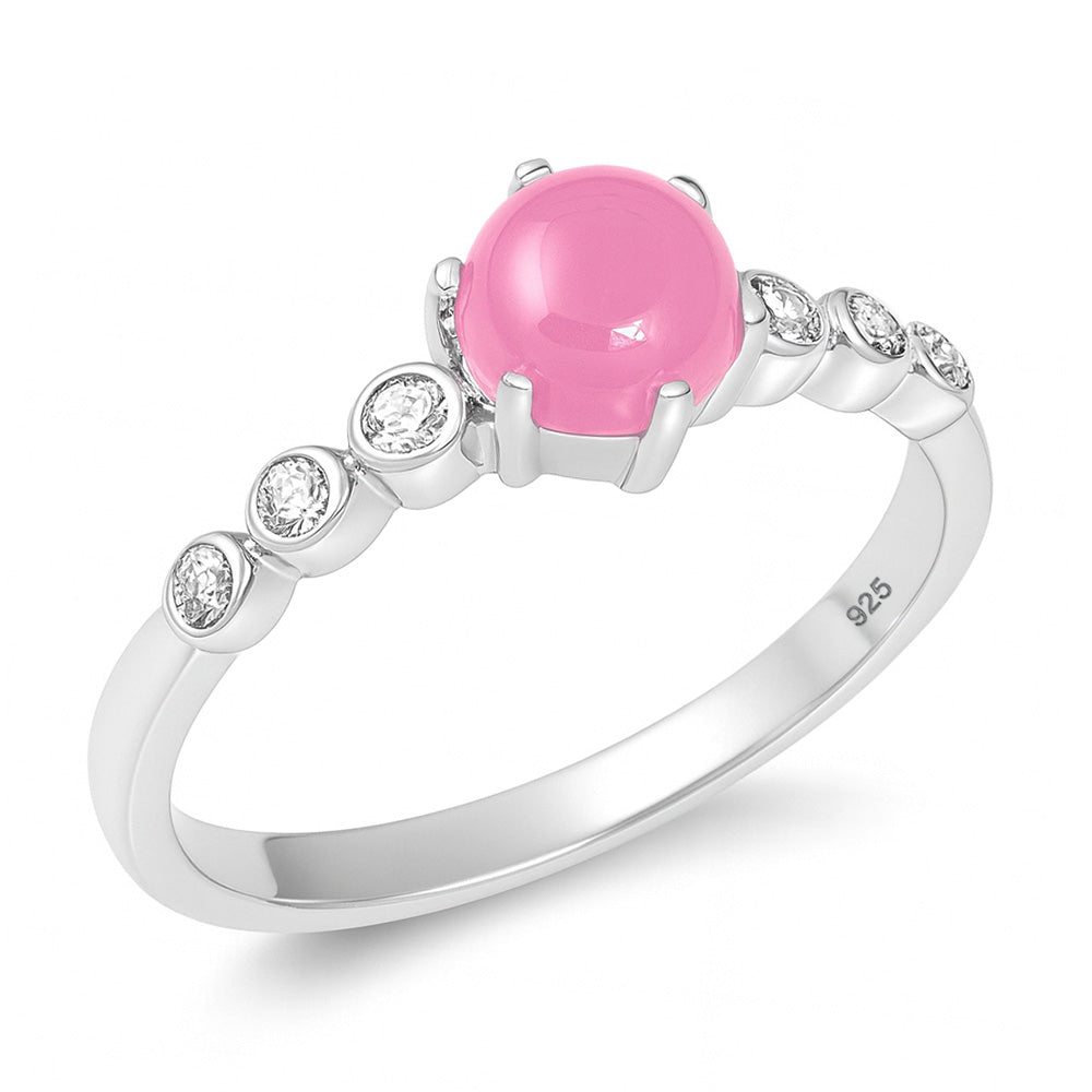 Silver CZ Ring