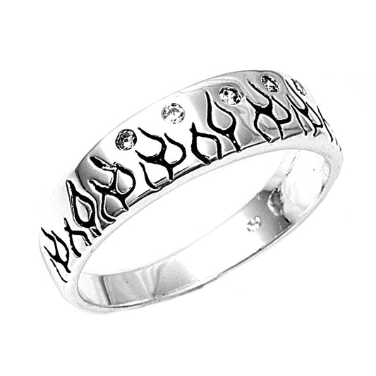 Silver CZ Ring