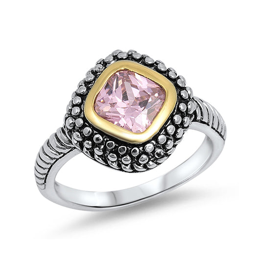 Silver CZ Ring