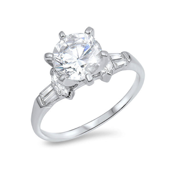 Silver CZ Ring