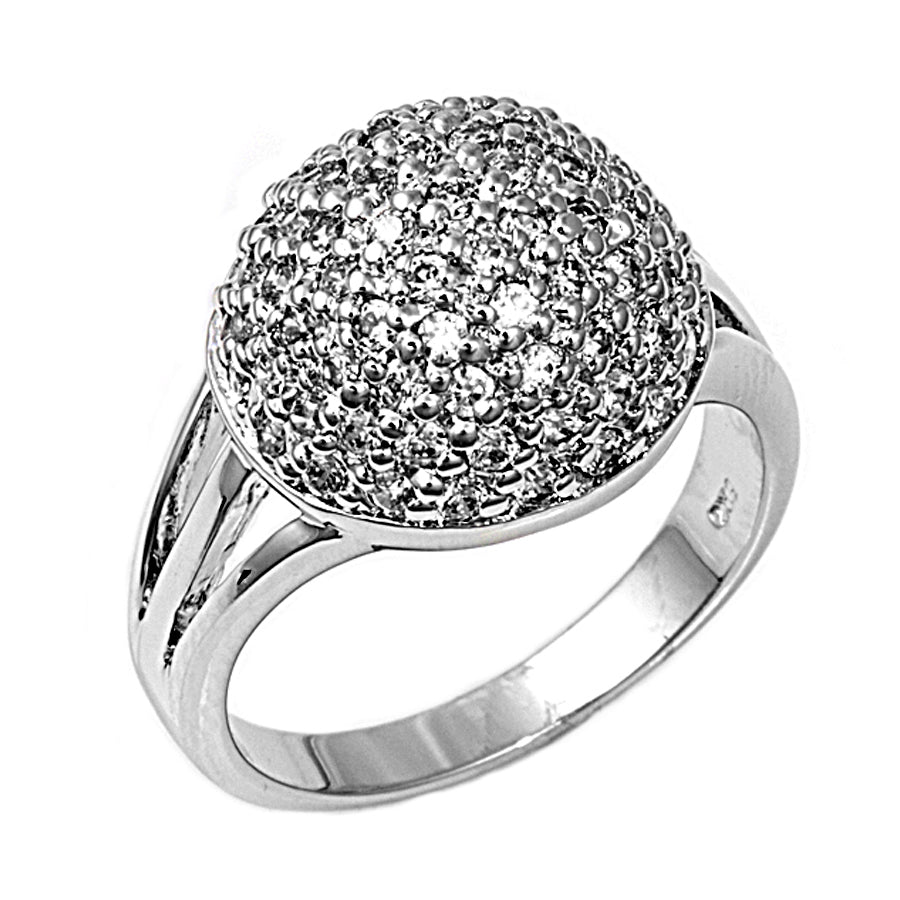 Silver CZ Ring
