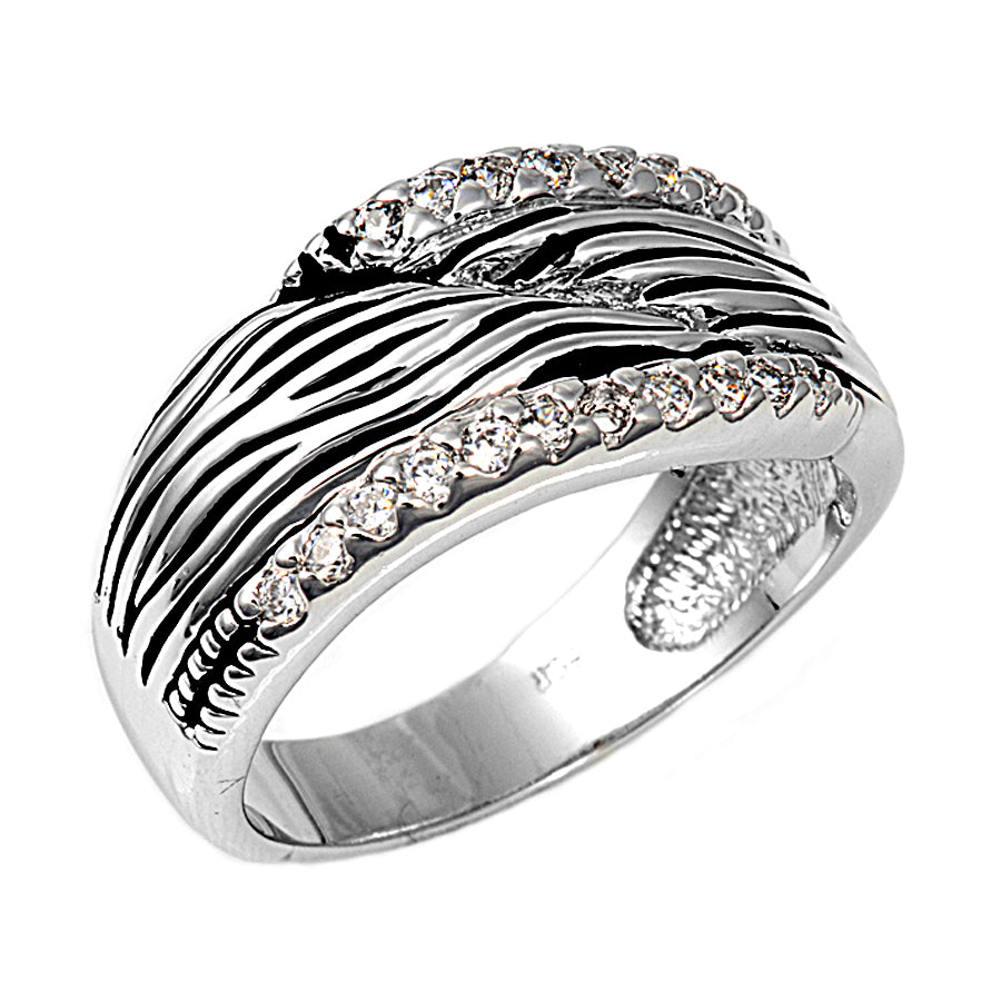 Silver CZ Ring