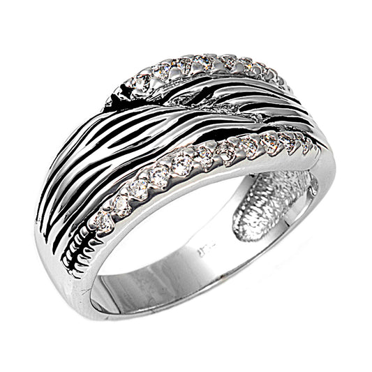 Silver CZ Ring