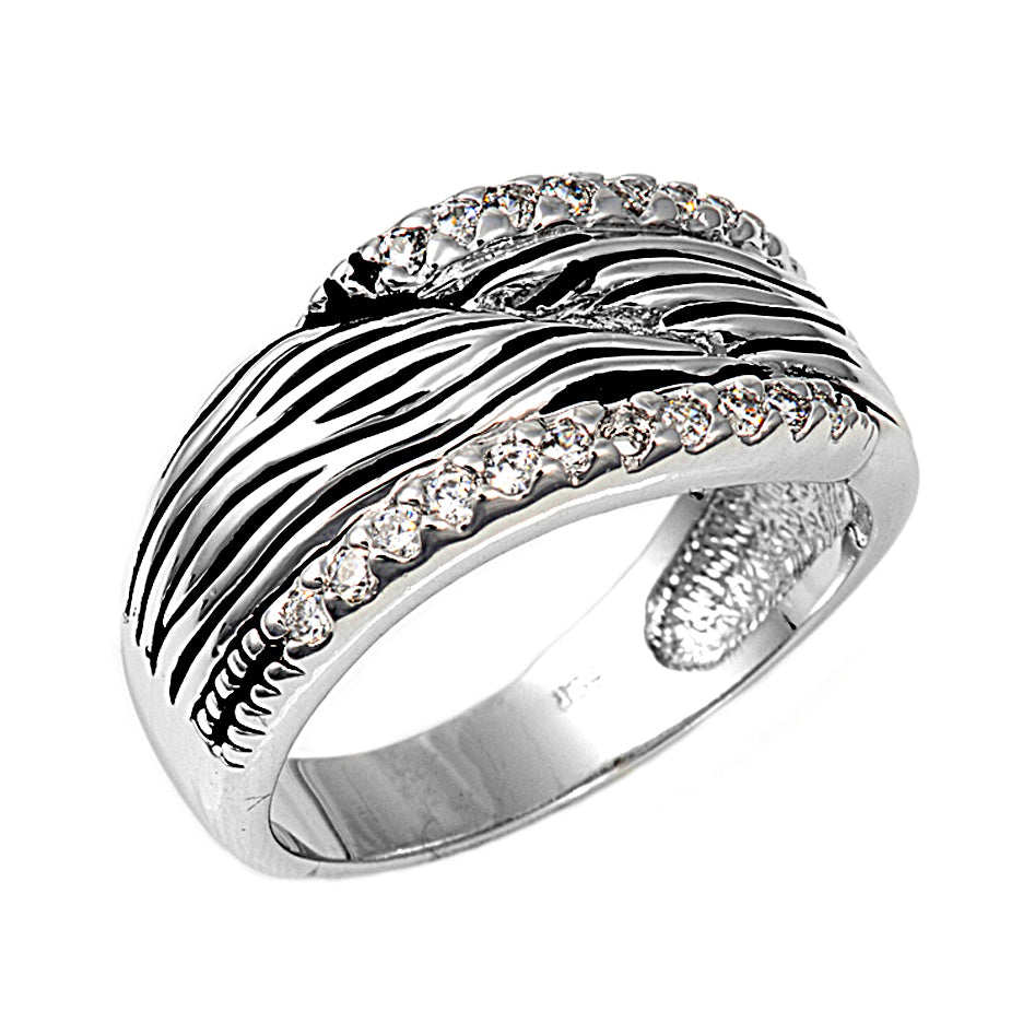 Silver CZ Ring