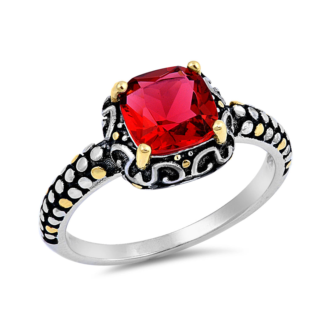 Silver CZ Ring
