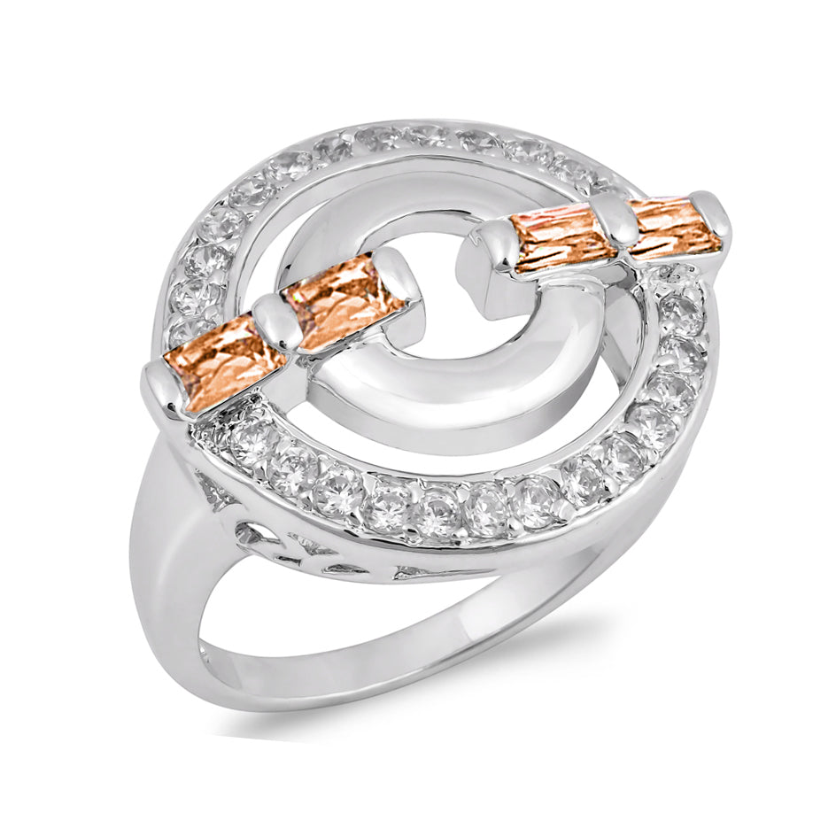 Silver CZ Ring