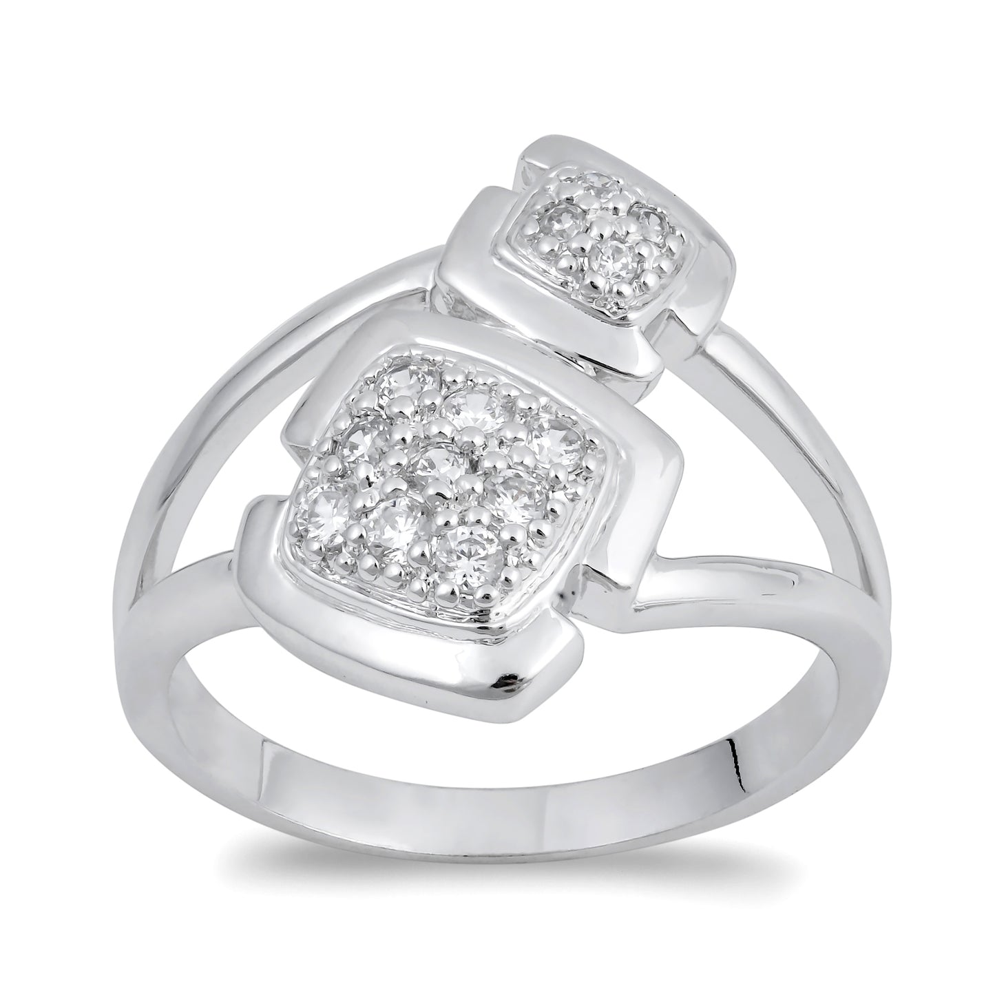 Silver CZ Ring