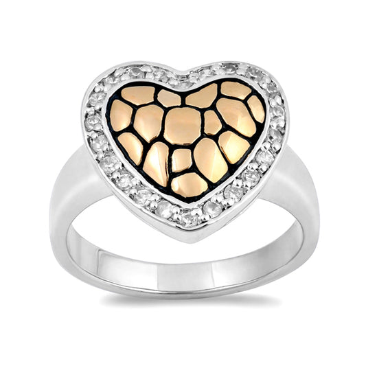 Silver CZ Ring