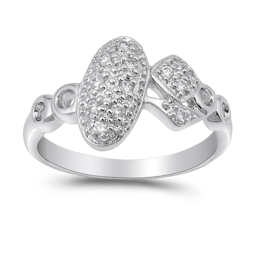 Silver CZ Ring