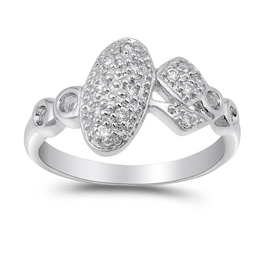 Silver CZ Ring