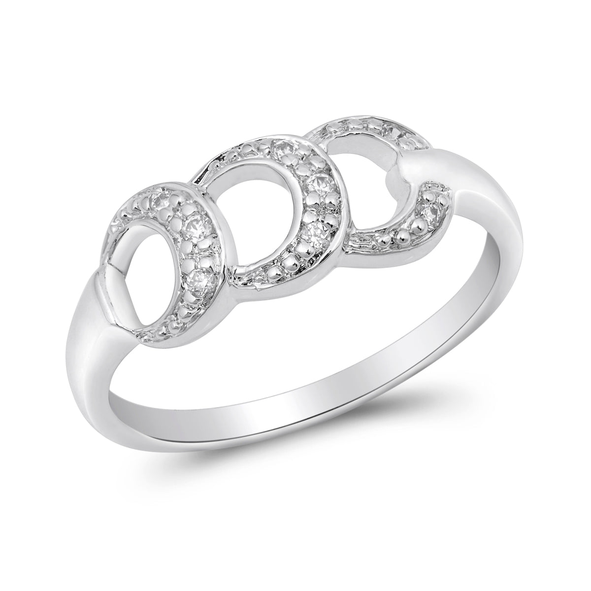 Silver CZ Ring
