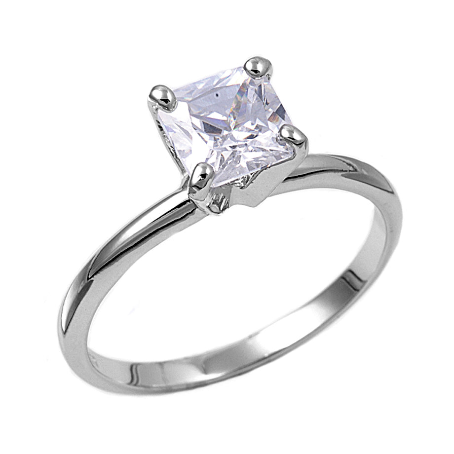 Silver CZ Ring