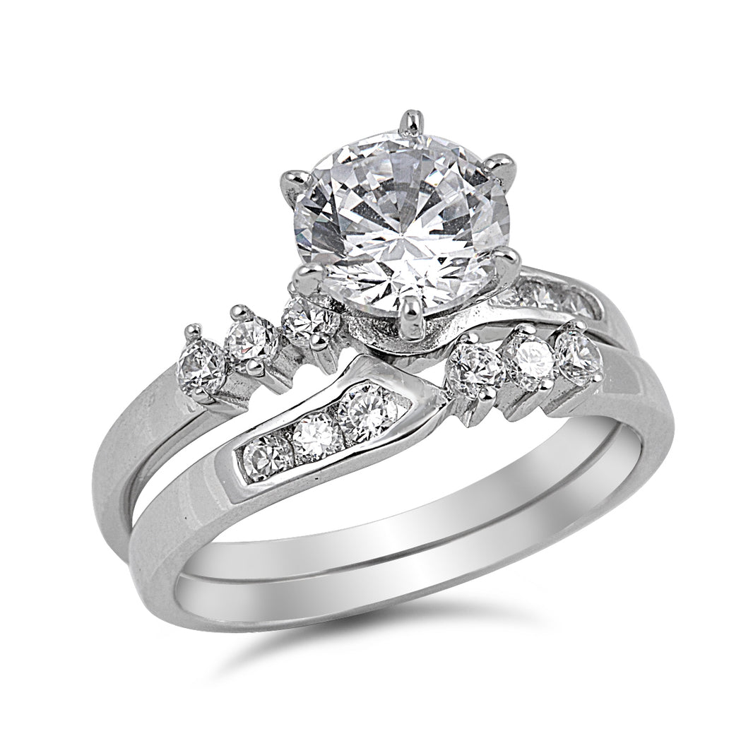 Silver CZ Ring