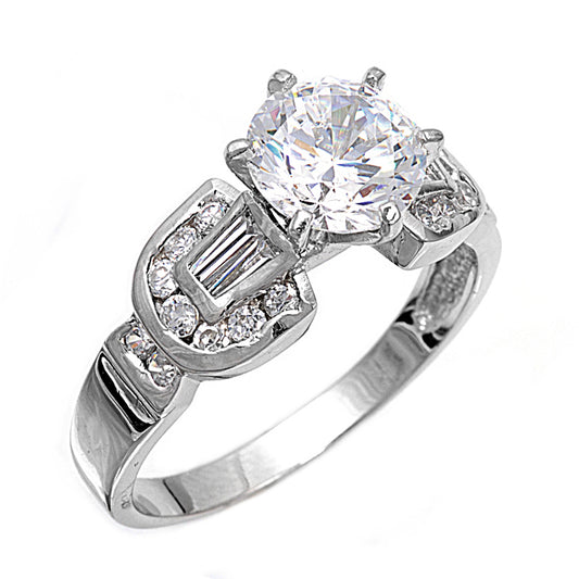 Silver CZ Ring