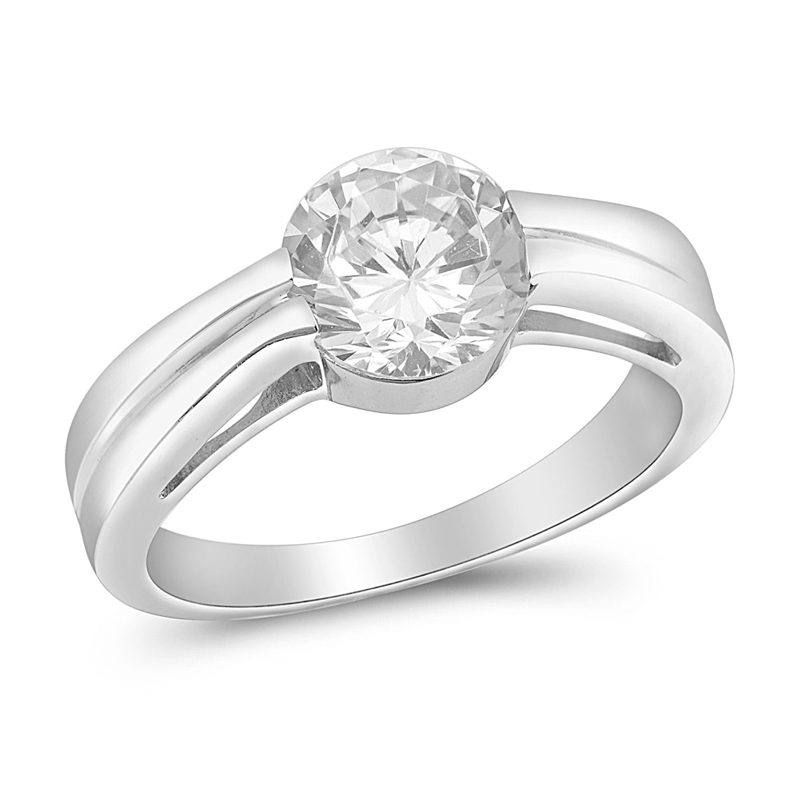 Silver CZ Ring