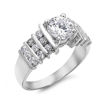 Silver CZ Ring
