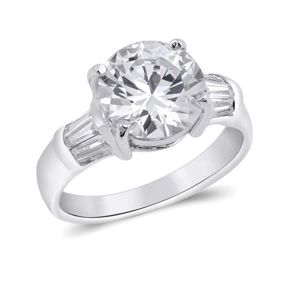 Silver CZ Ring