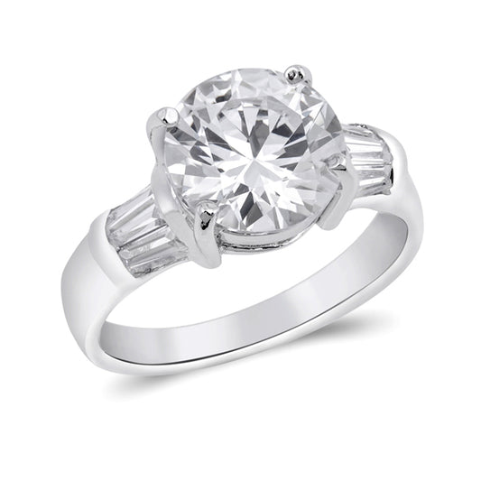 Silver CZ Ring