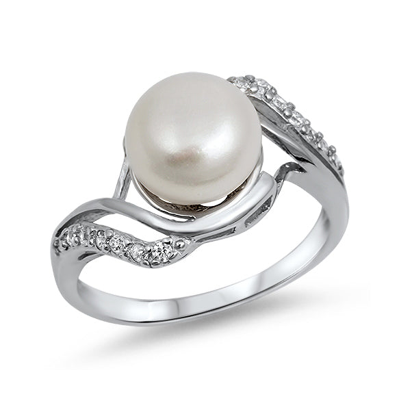 Silver CZ Ring