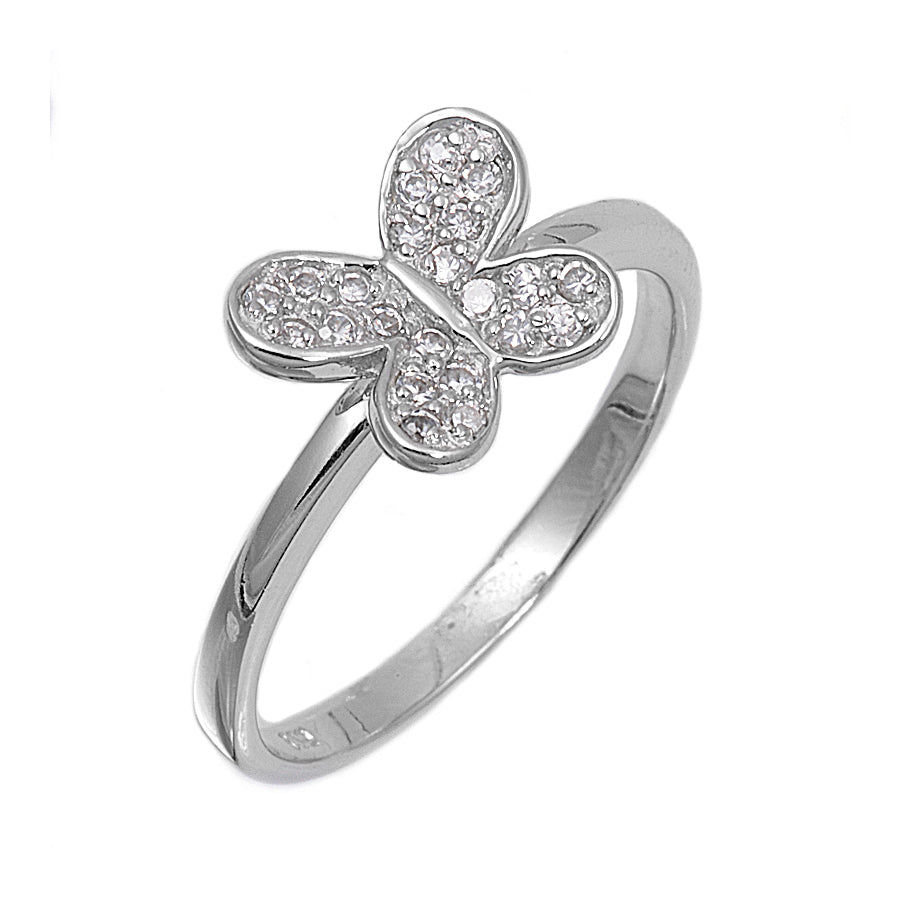 Silver CZ Ring