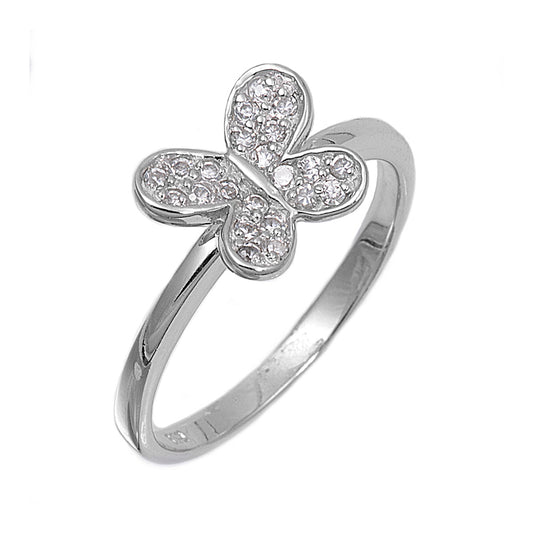 Silver CZ Ring