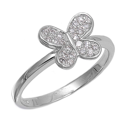 Silver CZ Ring