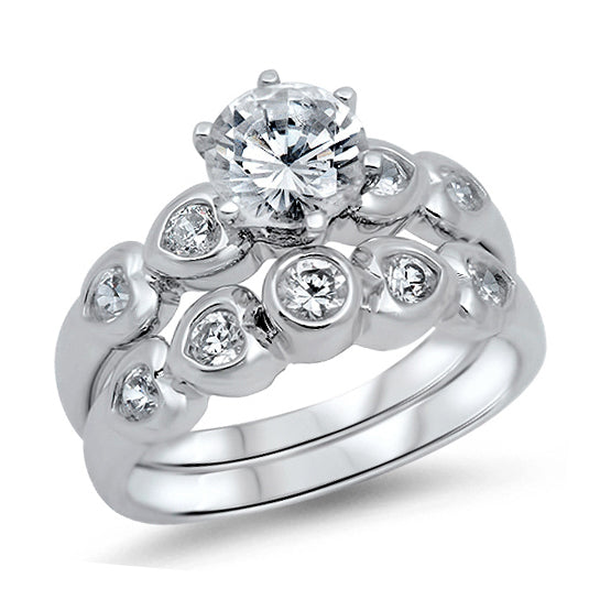 Silver CZ Ring