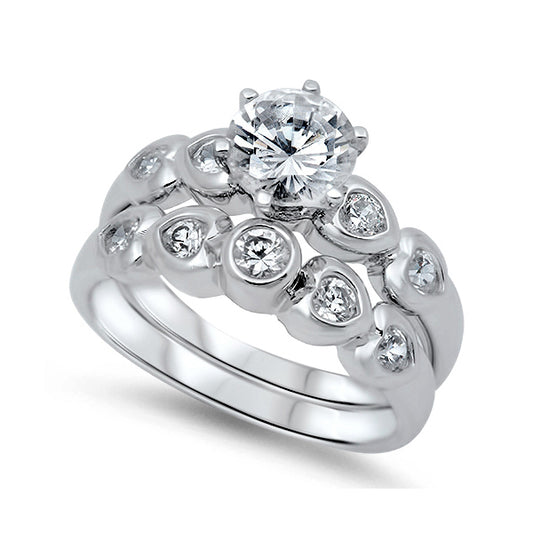 Silver CZ Ring