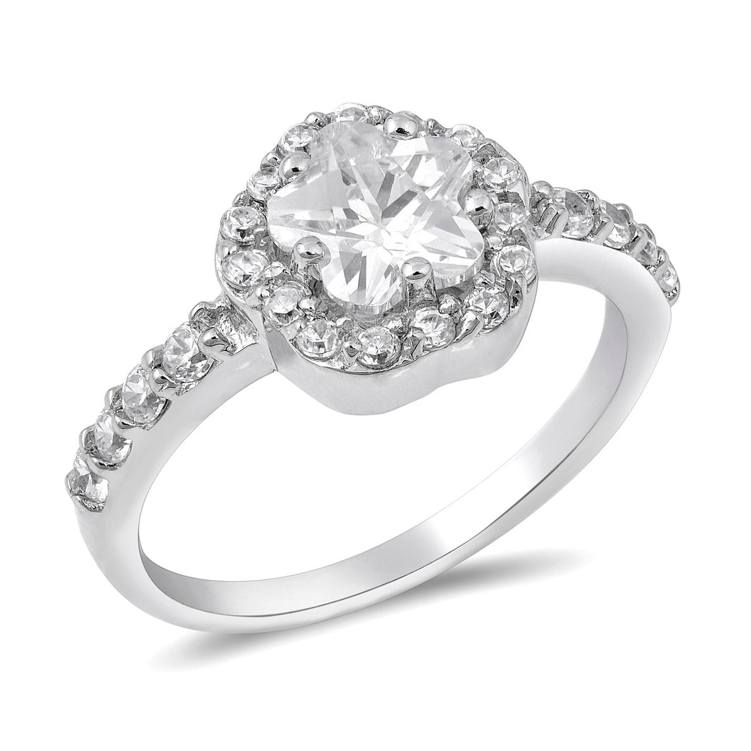 Silver CZ Ring