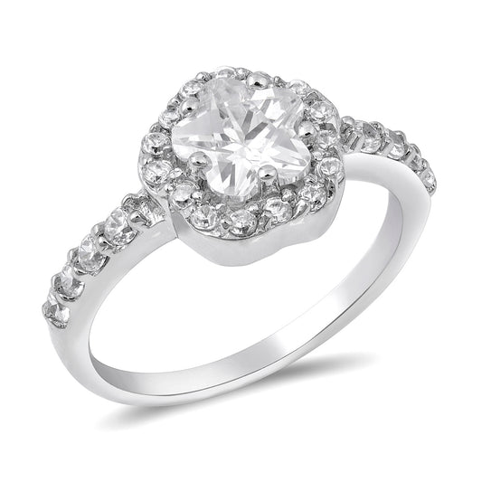 Silver CZ Ring