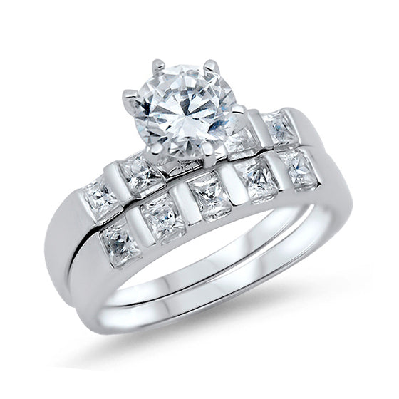 Silver CZ Ring