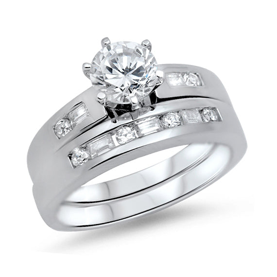 Silver CZ Ring