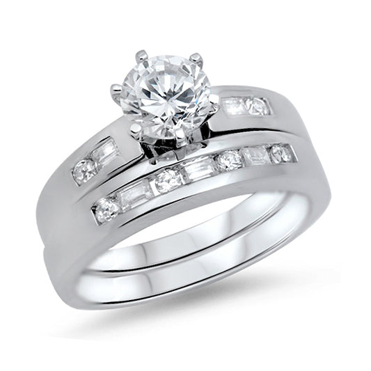 Silver CZ Ring