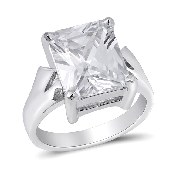 Silver CZ Ring