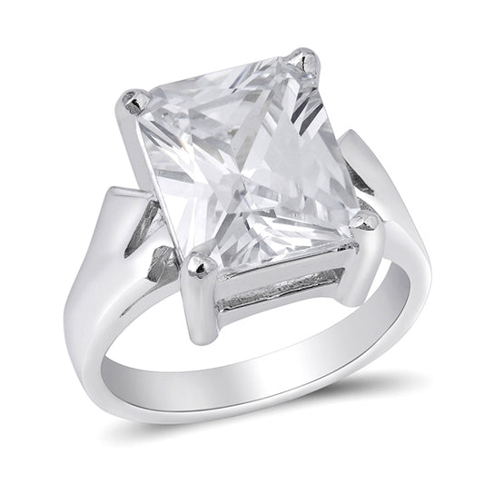 Silver CZ Ring