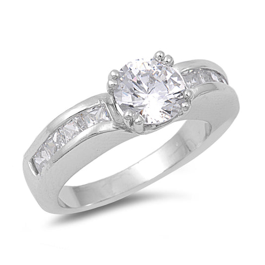 Silver CZ Ring