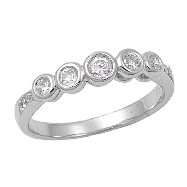Silver CZ Ring