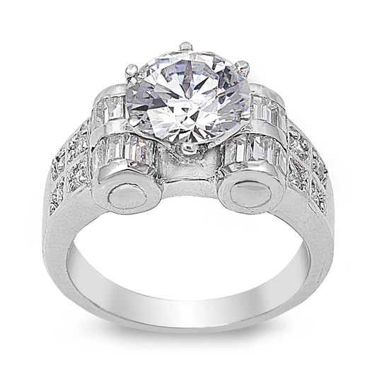 Silver CZ Ring