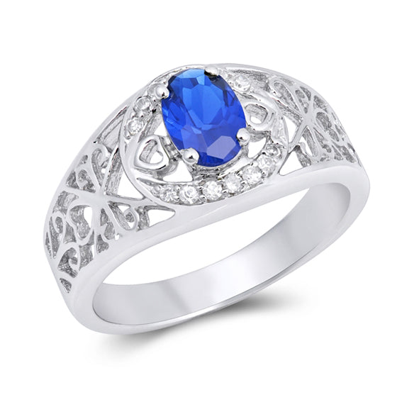 Silver CZ Ring