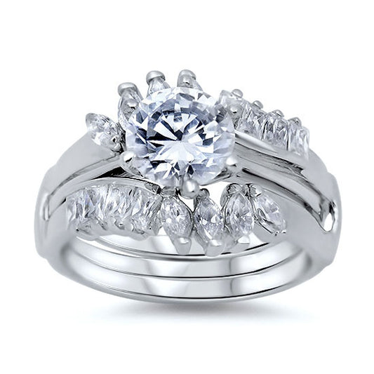 Silver CZ Ring