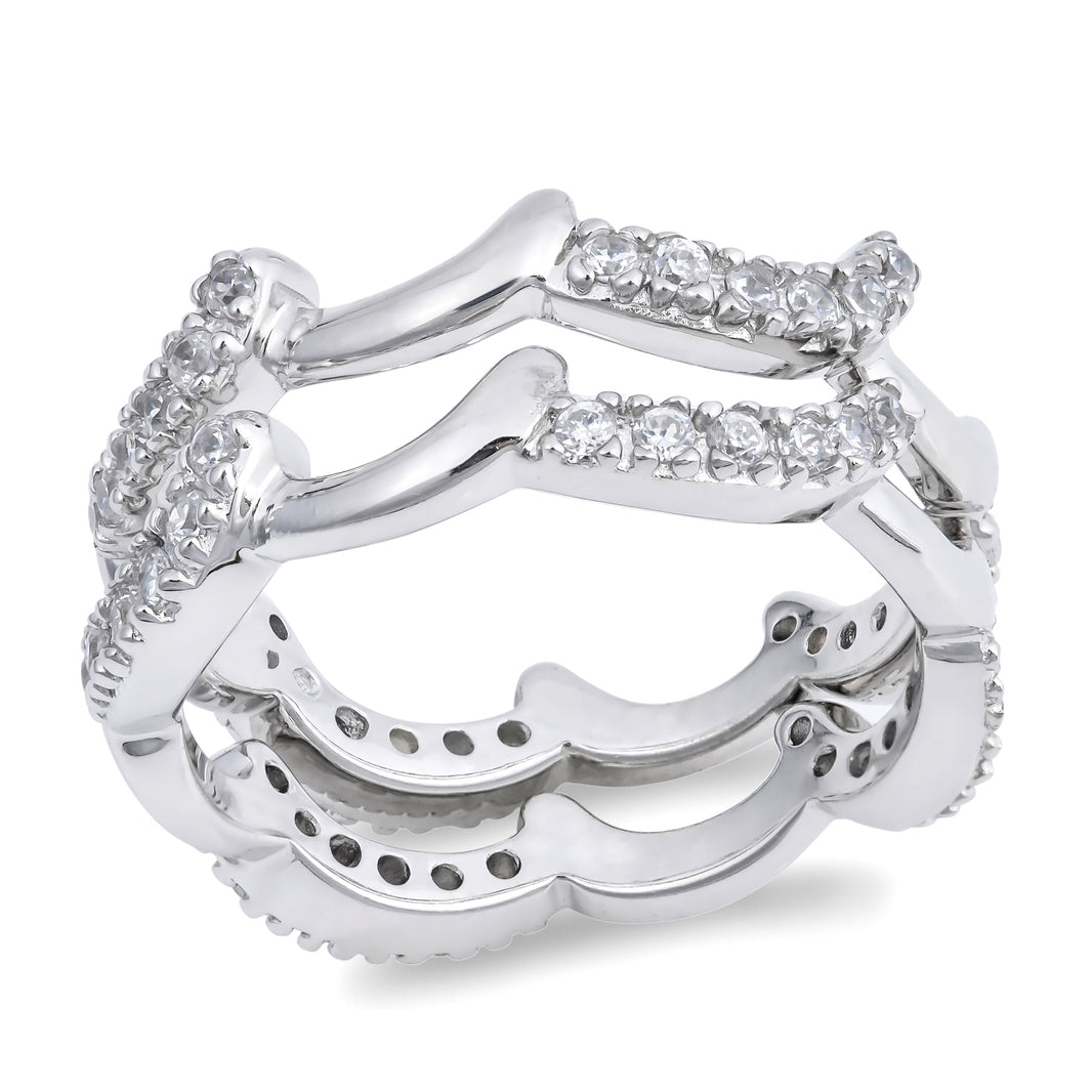 Silver CZ Ring