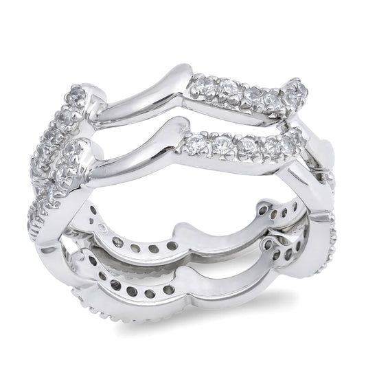 Silver CZ Ring