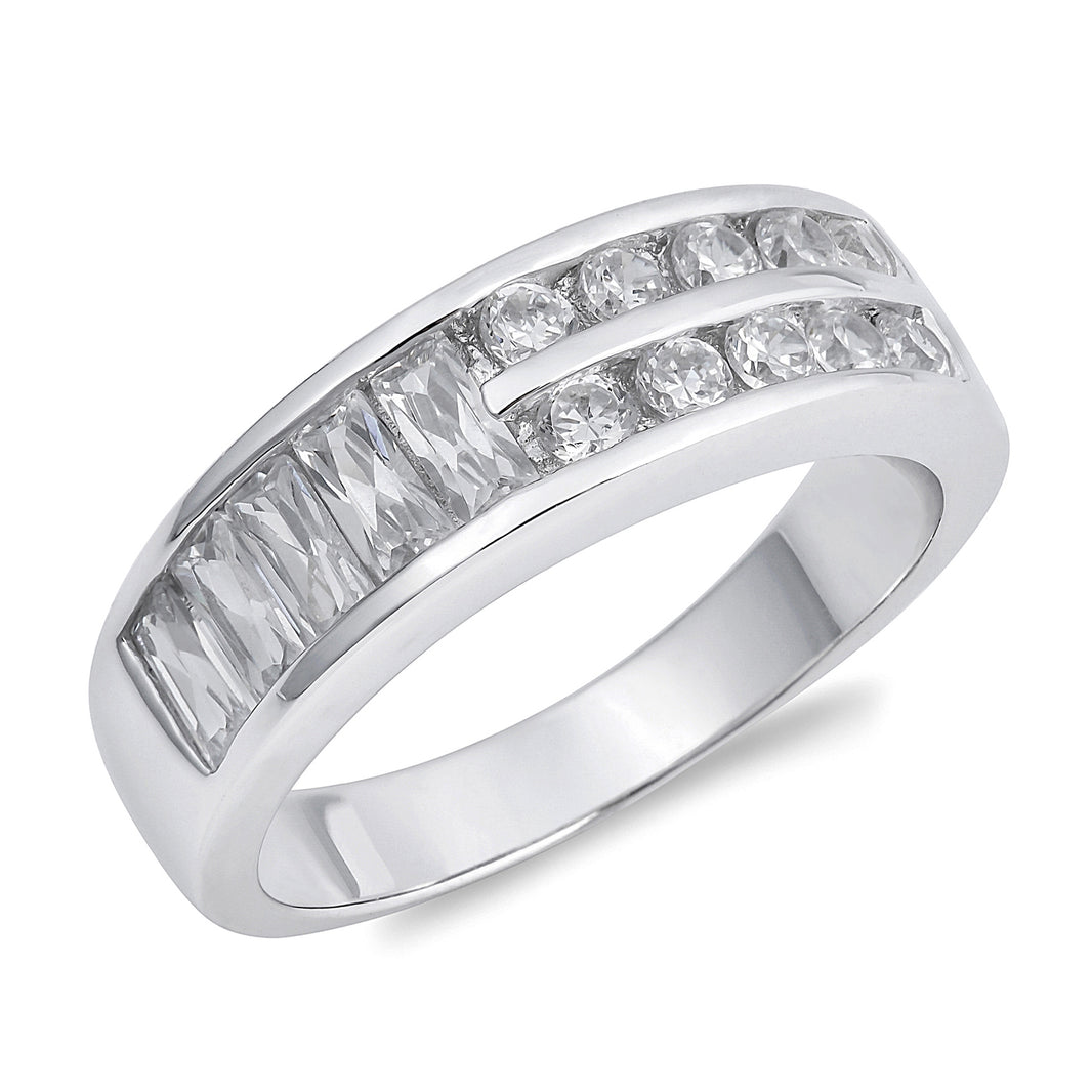 Silver CZ Ring