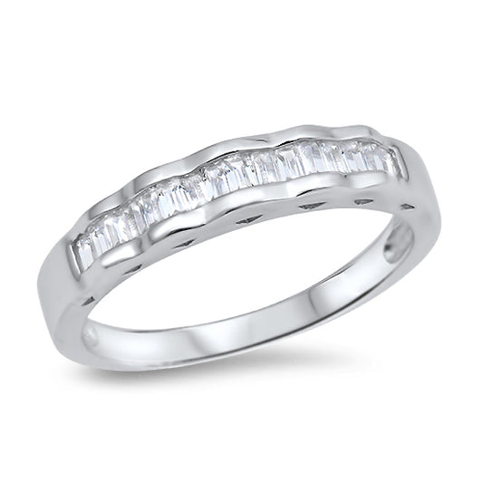 Silver CZ Ring